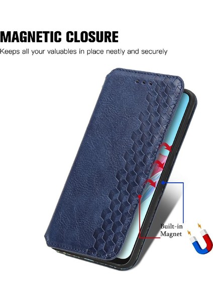 Oppo A78 4g Cüzdan Fonksiyonu Için Kılıf Deri Kılıf Zarif Iş Çevirme (Yurt Dışından) modelleri