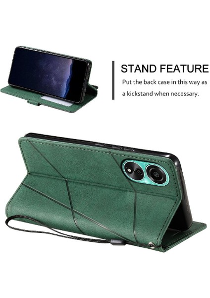Oppo A78 4g Manyetik Cüzdan Flip Için Kılıf Folio Pu Deri Darbeye Kart (Yurt Dışından) fırsatları