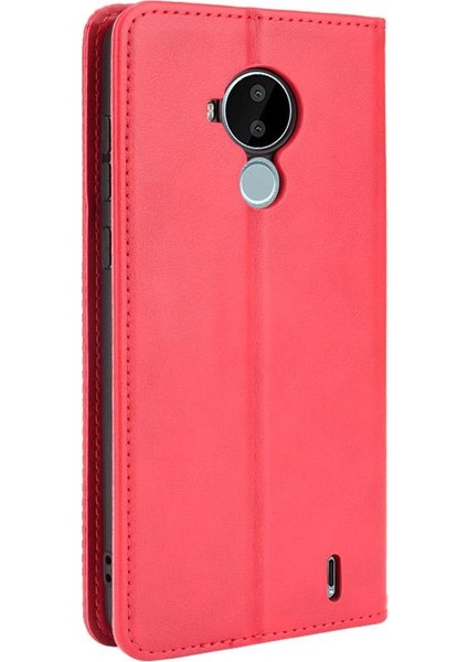 Nokia C30 Cüzdan Manyetik Kapatma Pu Deri Kılıf (Yurt Dışından) modelleri
