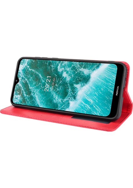 Nokia C30 Cüzdan Manyetik Kapatma Pu Deri Kılıf (Yurt Dışından) indirimleri