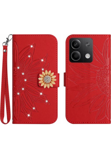 Xiaomi Redmi Için Not 13 4g Flip Cüzdan Kredi Kartı Darbeye Tpu (Yurt Dışından)