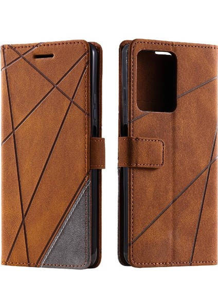 Xiaomi Poco X5 Pro 5g Pu Deri Darbeye Manyetik Cüzdan Flip Case (Yurt Dışından)