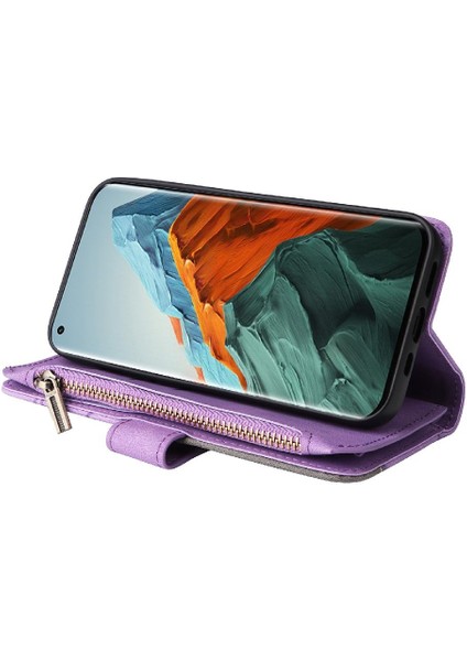 Xiaomi 11 Pro Dokuz Kart Yuvaları Fermuar Cüzdan Tarzı Kart Yuvası ile (Yurt Dışından)