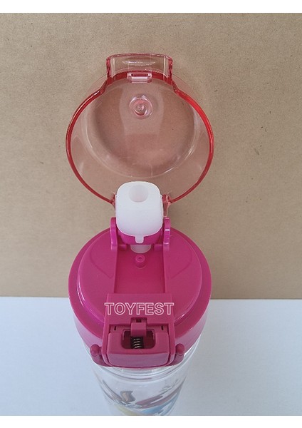 Pipetli Suluk Matara Kilit Kapaklı Looney Tunes Lisanslı Temalı 500 ml