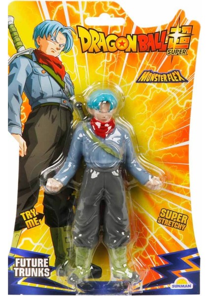 Monster Flex Dragon Ball Stretch Yumuşak Uzayan Elastik Figür 15 cm - Future Trunks