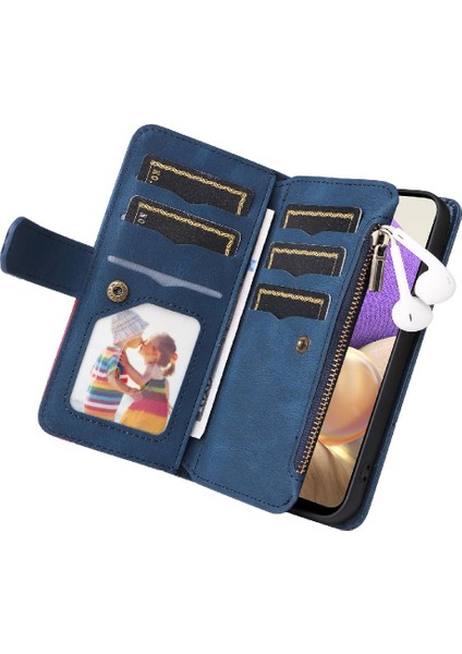 Kart Yuvası Standı Kickstand Koruyucu ile Samsung Galaxy A32 5g Için Kılıf (Yurt Dışından) fırsatları