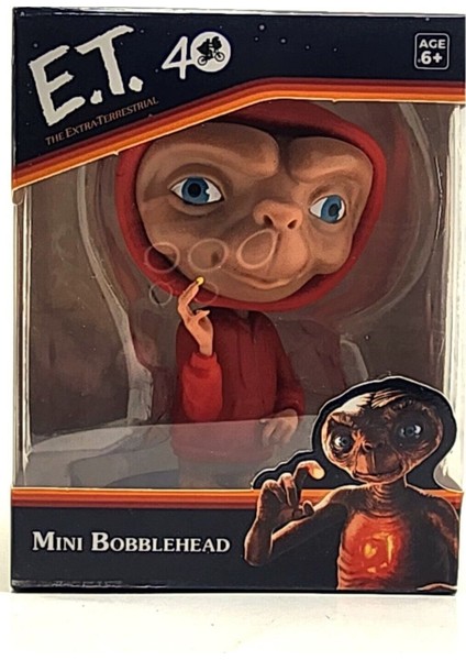 E.t. Extra Terrestrial Mini Bobblehead 40TH Anniversary Universal Culturefly - E.t. Figür - 9 cm