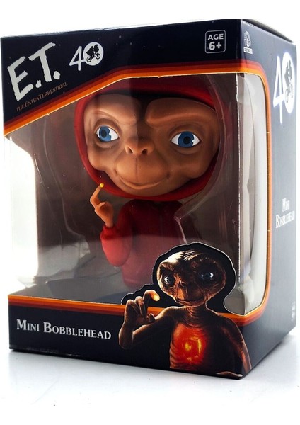 E.t. Extra Terrestrial Mini Bobblehead 40TH Anniversary Universal Culturefly - E.t. Figür - 9 cm