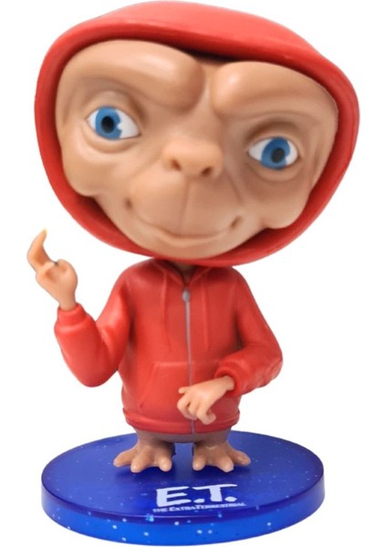 E.t. Extra Terrestrial Mini Bobblehead 40TH Anniversary Universal Culturefly - E.t. Figür - 9 cm