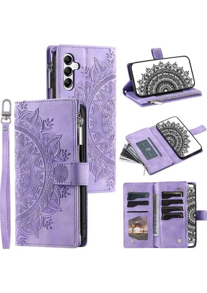 Samsung Galaxy A24 4g Alüminyum Metal Logo Karbon Fiber Pu ile Kılıf (Yurt Dışından)