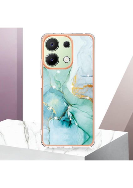 Xiaomi Redmi Için Not 13 4g Mermer Desen Yumuşak Tampon Koruma Tpu (Yurt Dışından)