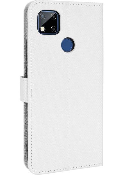 Xiaomi Redmi 10A Manyetik Cüzdan Kapak Kart Tutucu Kickstand Için Kılıf (Yurt Dışından)