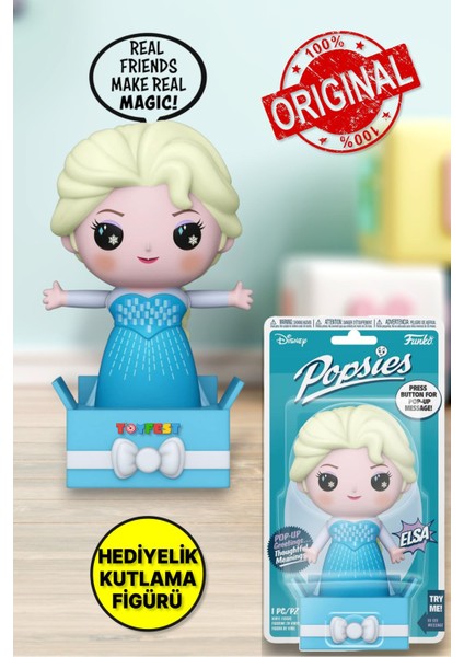 Funko Popsies: Disney Frozen - Elsa - Collectable Vinyl Figure - Frozen Karlar Kraliçesi Elsa 12 cm