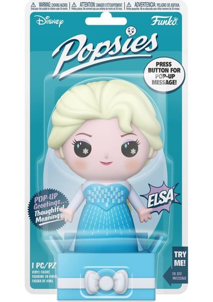 Funko Popsies: Disney Frozen - Elsa - Collectable Vinyl Figure - Frozen Karlar Kraliçesi Elsa 12 cm modelleri
