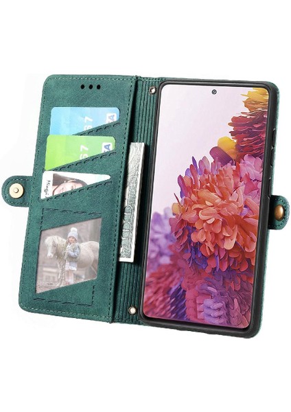 Samsung Galaxy S20 Fe 5g Için Flip Case Basit Iş Kapak Deri (Yurt Dışından)