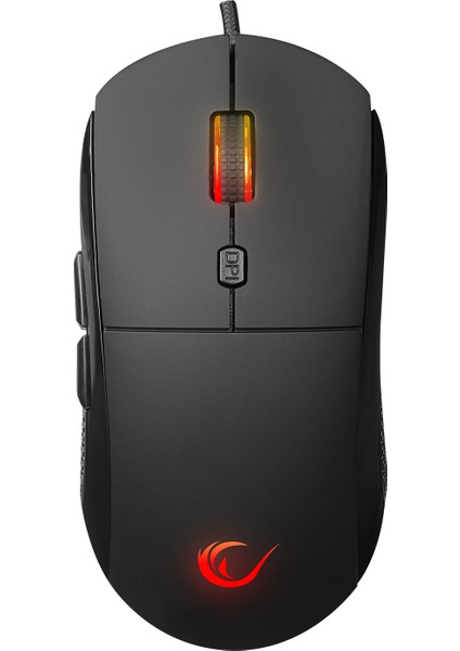 Radıant M1 Makrolu Siyah 7200 Dpi Rgb Aydınlatmalı Gaming Oyuncu Mouse