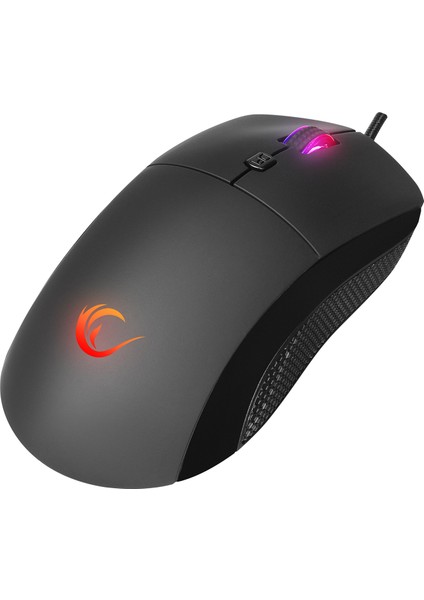 Radıant M1 Makrolu Siyah 7200 Dpi Rgb Aydınlatmalı Gaming Oyuncu Mouse