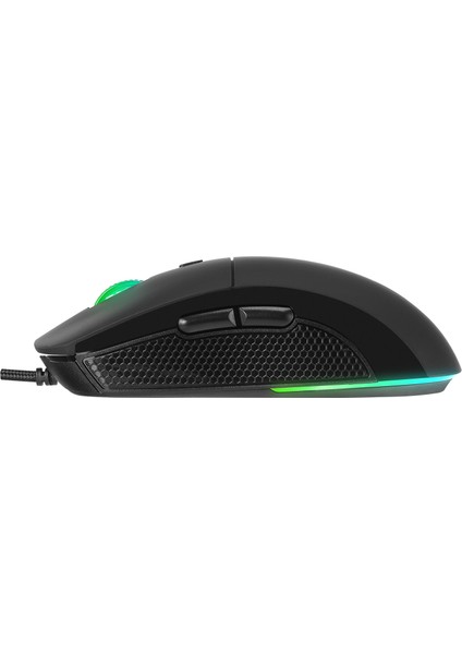 Radıant M1 Makrolu Siyah 7200 Dpi Rgb Aydınlatmalı Gaming Oyuncu Mouse