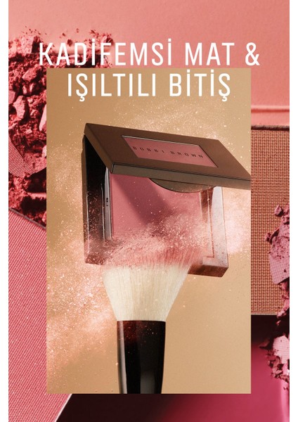 Bobbi Brown Mat Bitişli Pudra Allık - Desert Pink