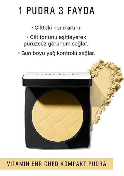 Bobbi Brown Vitamin Enriched Nemlendirici Kompakt Pudra - Yellow 716170303710