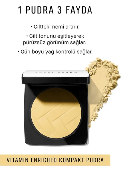 Bobbi Brown Vitamin Enriched Nemlendirici Kompakt Pudra - Yellow 716170303710