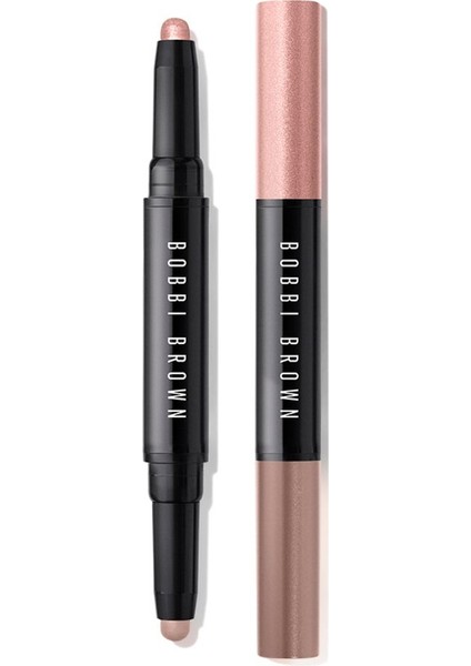 Bobbi Brown Çift Taraflı Long-Wear Cream Shadow Stick Kalem Far - Platinum Pink / Antique Rose