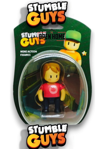 Stumble Guys 5 cm Tekli Figür - Ms Stumble 1 Adet