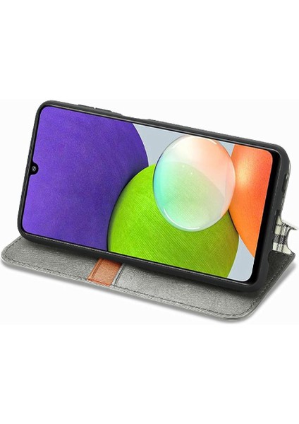 Samsung Galaxy A22 4g Deri Kılıf Zarif Iş Cüzdan (Yurt Dışından) modelleri