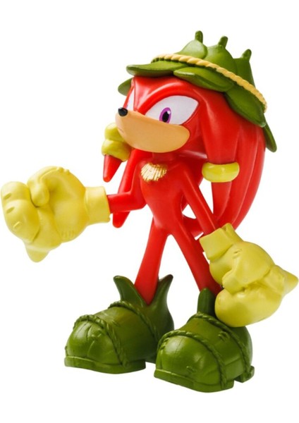 Sonic Prime 3 Lü Figür Blister Set - Sonic + Gnarly Budaklı Knuckles + Dr. Eggman 6.5 cm - SON2020