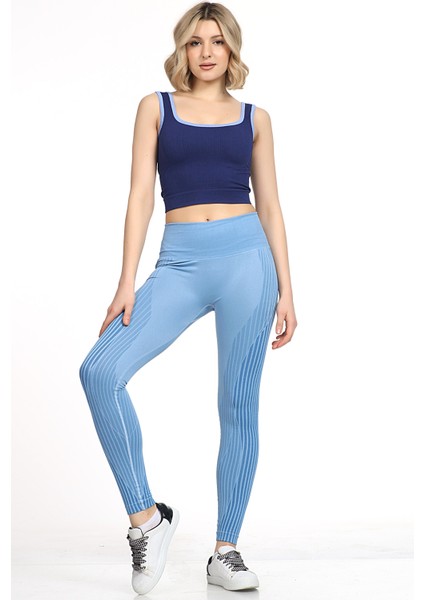 Kadın Normal Bel Rahat Tayt