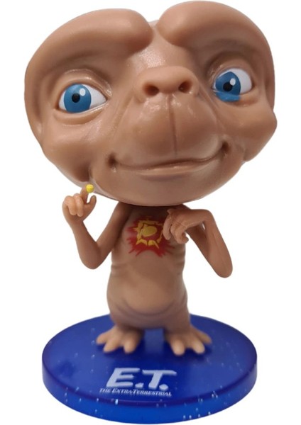 E.t. Extra Terrestrial Mini Bobblehead 40TH Anniversary Universal Culturefly - E.t. Figür - 9 cm