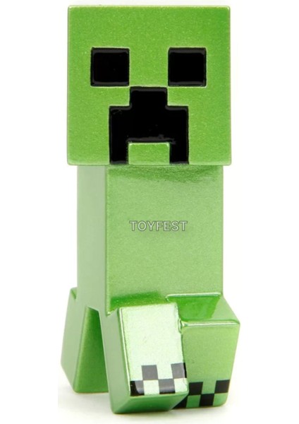 Jada Minecraft Metal Döküm Die - Cast Figür Karakterler - Creeper - 6.5 cm