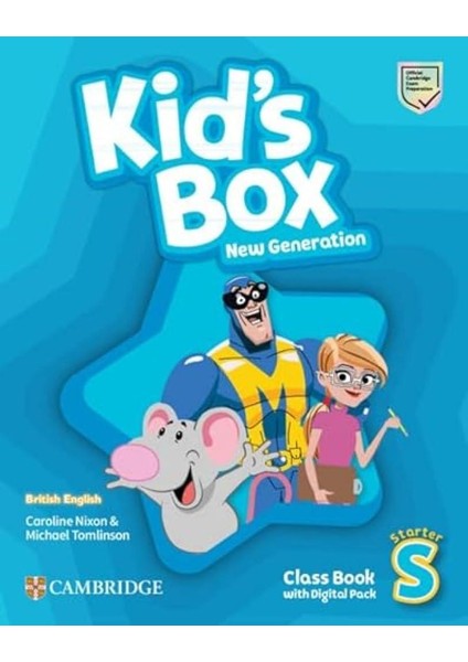Kid's Box New Generation Starter Class Book with Digital Pack