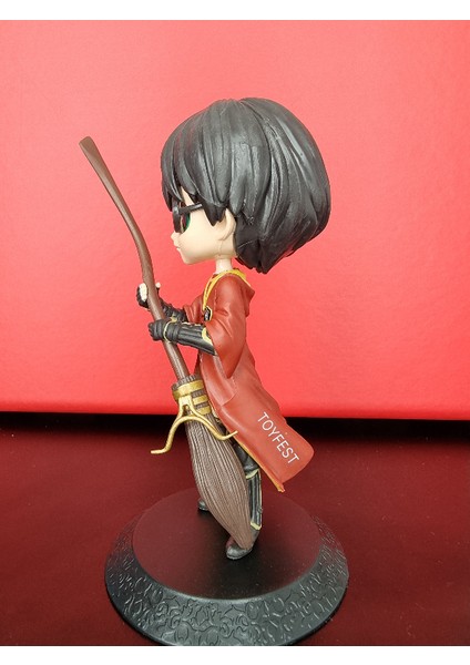 Harry Potter Süpürgeli Standlı Hediyelik Biblo Figür - Model 2 - 15CM