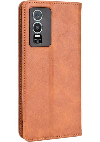 Vivo Y76 5g Pu Deri Manyetik Kapatma Cüzdan Için Kılıf (Yurt Dışından) indirimleri