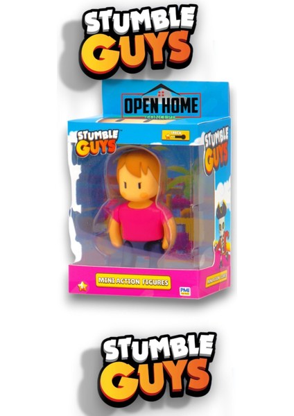 Stumble Guys 8 cm Aksiyon Figür - Ms. Stumble 1 Adet