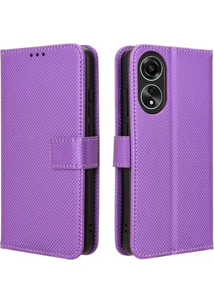 Oppo A78 4g Kickstand Manyetik Cüzdan Kart Tutucu Kapak Için Kılıf (Yurt Dışından)