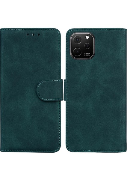 Huawei Nova Y61 Için Flip Case Standı Tutucu Manyetik Premium Pu Deri (Yurt Dışından)