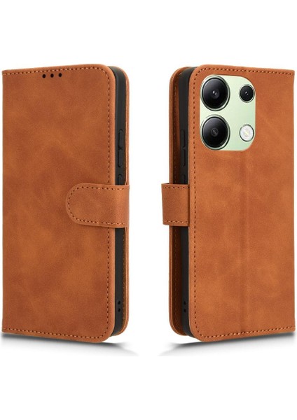 Xiaomi Redmi Için Not 13 4g Kart Tutucu Kickstand Deri Folio (Yurt Dışından)