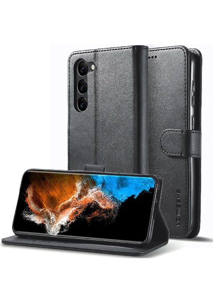 Samsung Galaxy S23 Artı Buzağı Doku Yatay Çevir Deri Kılıf (Yurt Dışından) modelleri