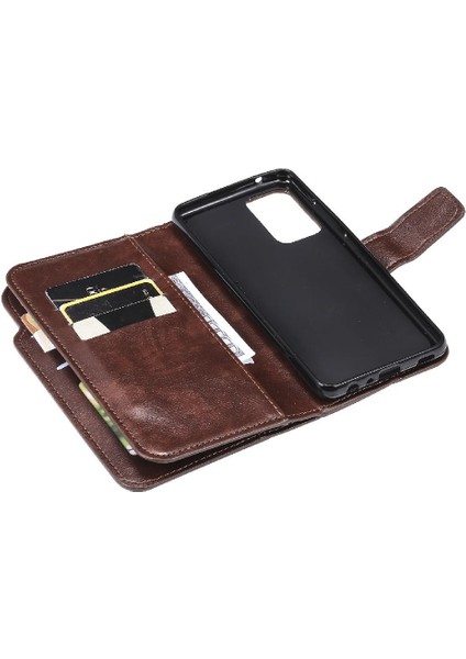 Samsung Galaxy A33 5g Pu Deri 9 Kart Yuvaları Kickstand Manyetik (Yurt Dışından) indirimleri