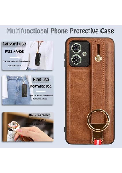 Motorola Moto G54 5g Kolaylık Uyumluluk Premium Pu Deri Kılıf (Yurt Dışından) fırsatları