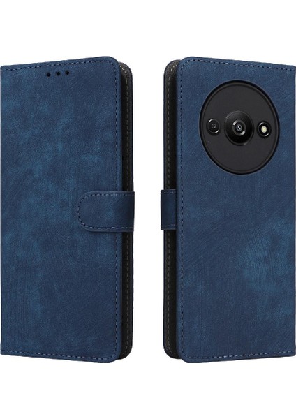 Xiaomi Redmi A3 Kart Yuvaları Için Kılıf Kapak Pu Deri Flip Folio Cüzdan (Yurt Dışından)