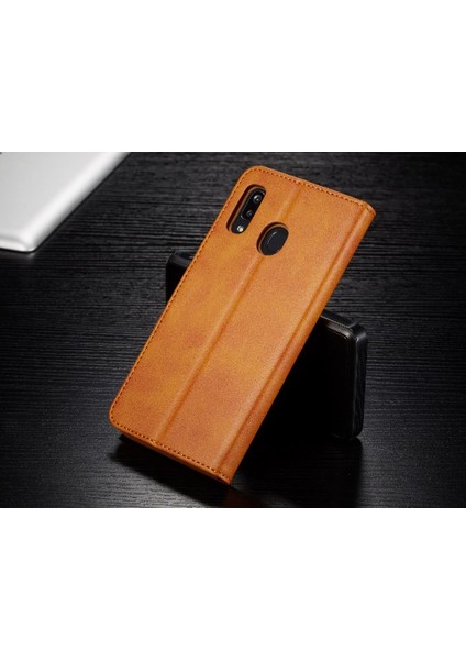 Samsung Galaxy A40 Kart Yuvaları Cüzdan Tutucu Buzağı Doku ile (Yurt Dışından) fiyatları