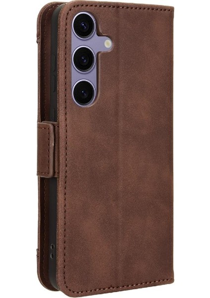 Samsung Galaxy S24 Artı Deri Cüzdan Kapak Için Kılıf Ayarlanabilir Kart (Yurt Dışından) modelleri
