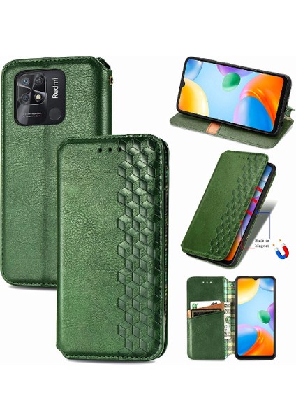 Xıaomı Redmi 10C Flip Kapak Cüzdan Fonksiyonu Moda Tasarım Kılıf (Yurt Dışından) fırsatları