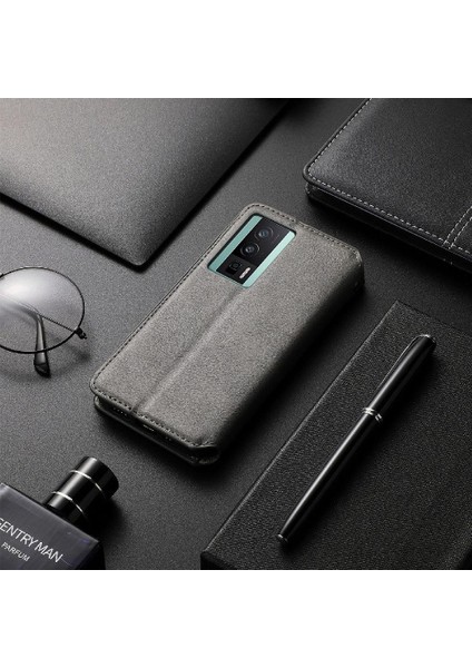 Xıaomı Redmi Için Kılıf K60 Moda Tasarım Deri Kılıf Kapak Çevirin Iş (Yurt Dışından) fırsatları