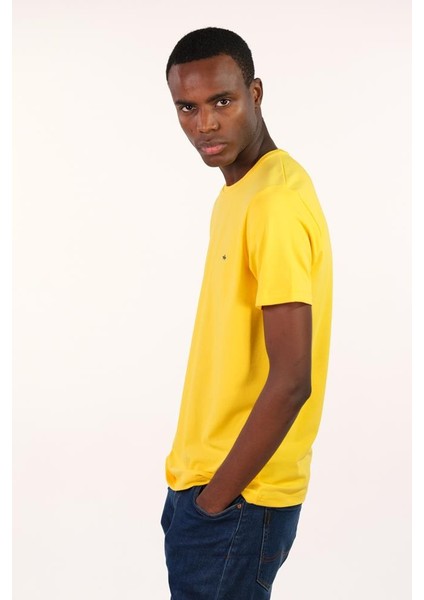 Erkek Bisiklet Yaka Tişört Y22344451101