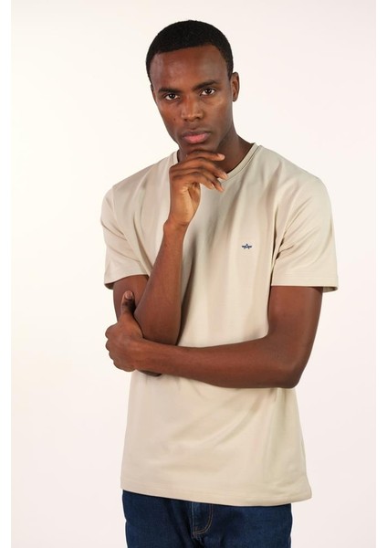 Erkek Bisiklet Yaka Tişört Y22344451101