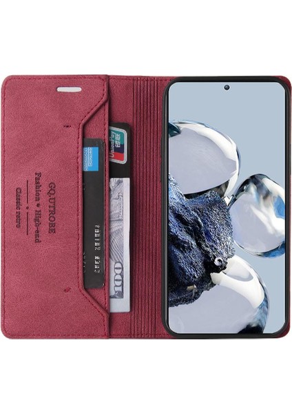 Xiaomi 12T Iki Kart Yuvaları Premium Deri Kickstand Premium (Yurt Dışından)